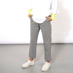 Wildfang Empower Pant in Houndstooth